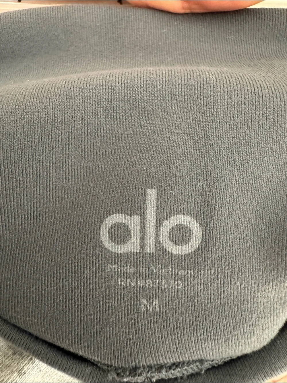 Alo Navy Moto Leggings